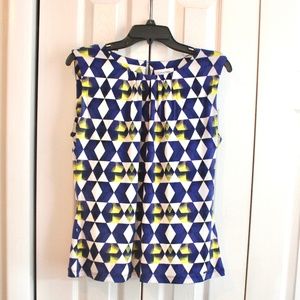 Geometric print blouse size Large